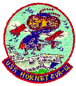 U.S.S. HORNET Ship Patch  Click here to see larger picture