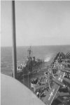 Flight Deck in caribbean 1954